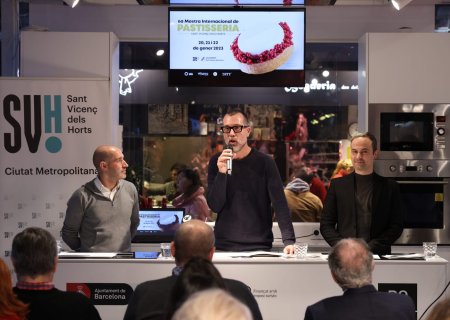 La Boqueria acoge el acto de presentación de la 6ª Muestra Internacional de Pastelería de Sant Vicenç dels Horts