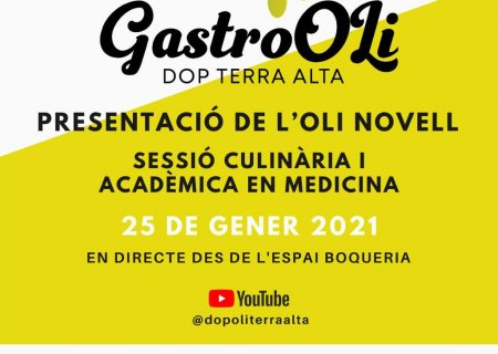Presentació Oli Novell DOP Terra Alta