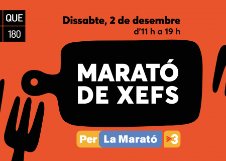 'Maratón de chefs' en la Boquería en favor de la Maratón de TV3