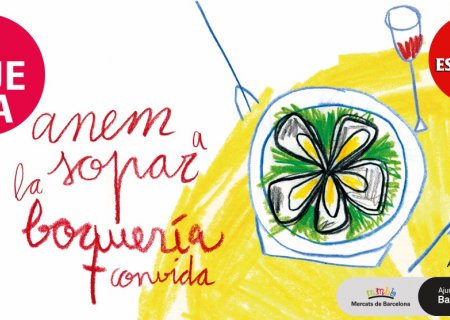 Anem  a sopar, la Boqueria convida