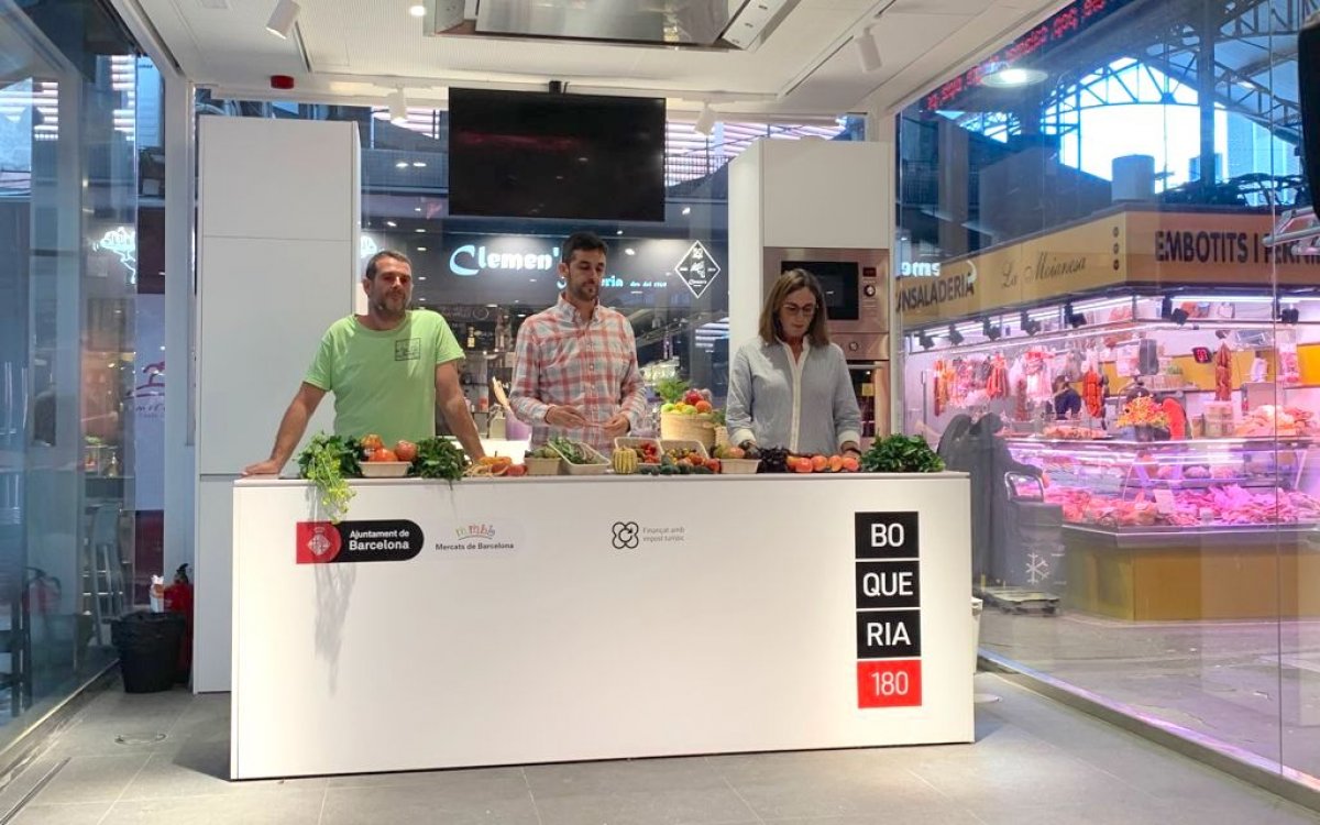 La UPC celebra la jornada 'Alimentació sostenible per a les ciutats del futur' a la Boqueria