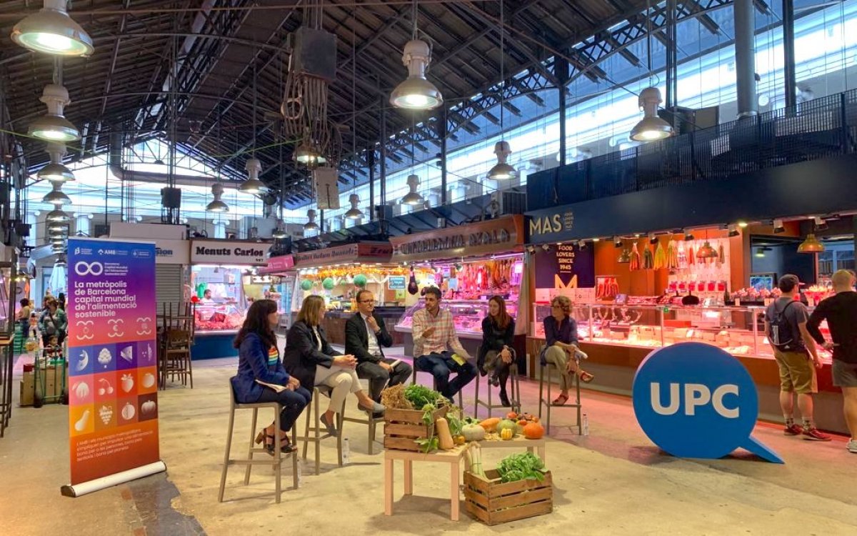 La UPC celebra la jornada 'Alimentació sostenible per a les ciutats del futur' a la Boqueria