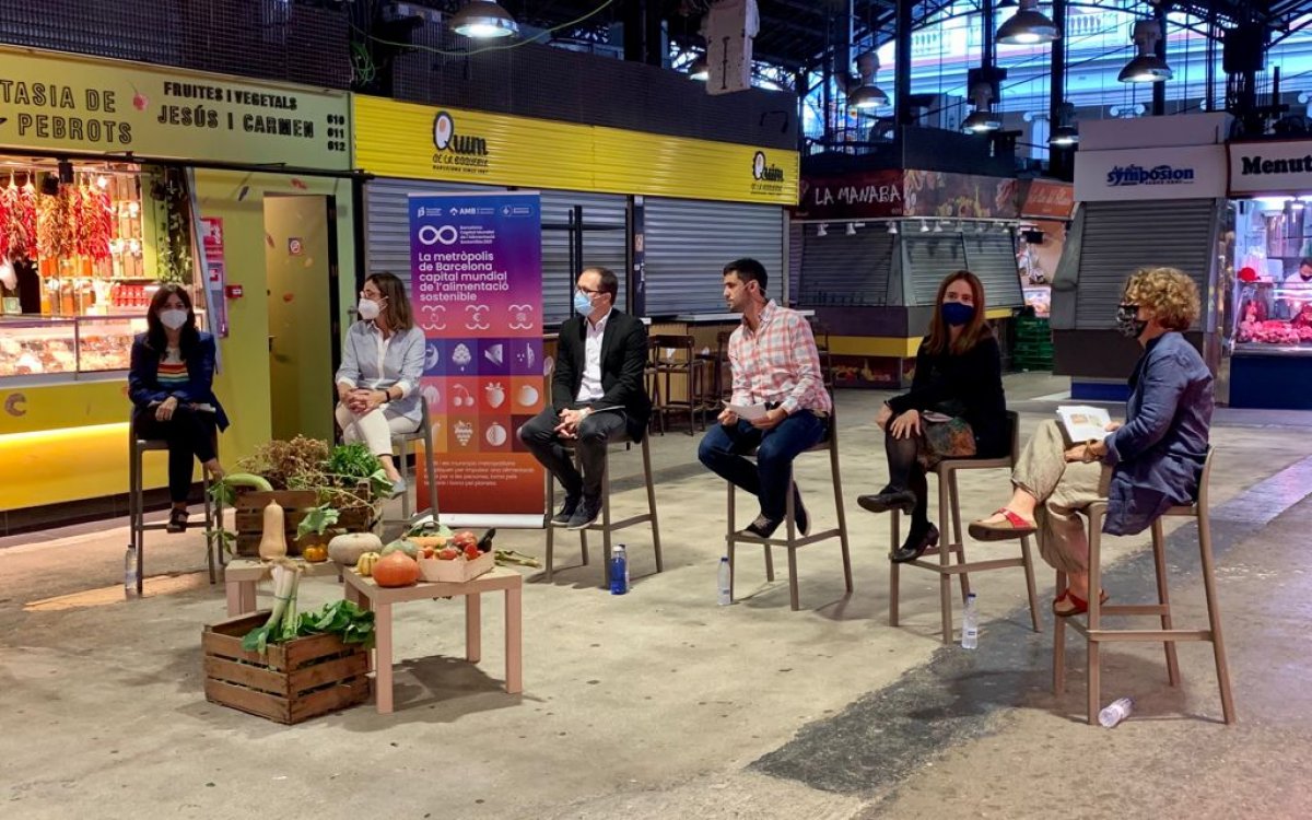 La UPC celebra la jornada 'Alimentació sostenible per a les ciutats del futur' a la Boqueria