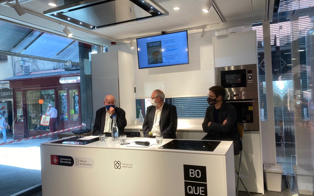 Presentat el llibre El patrimoni gastronòmic català i la seva cuina a l'Espai Boqueria