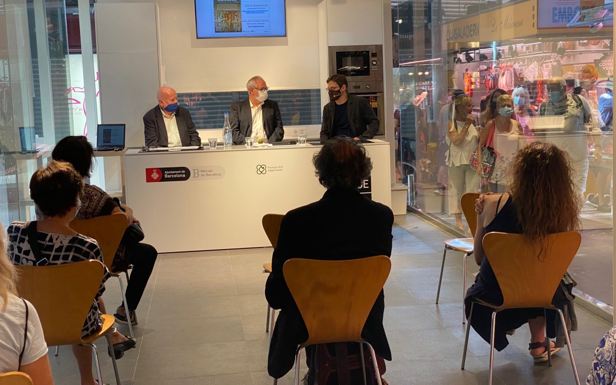 Presentat el llibre El patrimoni gastronòmic català i la seva cuina a l'Espai Boqueria