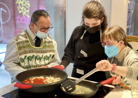 Matinals de cuina amb la Fundació Catalana Síndrome de Down